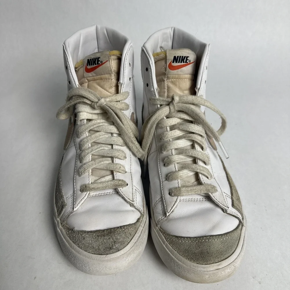 Nike Womens Blazer Mid 77 CZ1055-118 White Basketball Shoes Sneakers Size 10